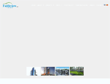 Tablet Screenshot of faithview-dev.com